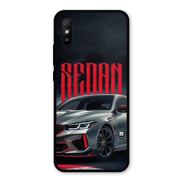 Classic Sedan Metal Back Case for Redmi 9a