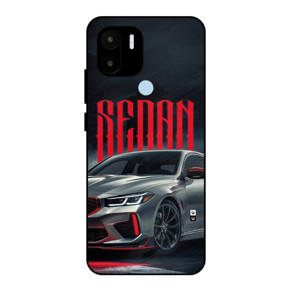 Classic Sedan Metal Back Case for Redmi A1 Plus