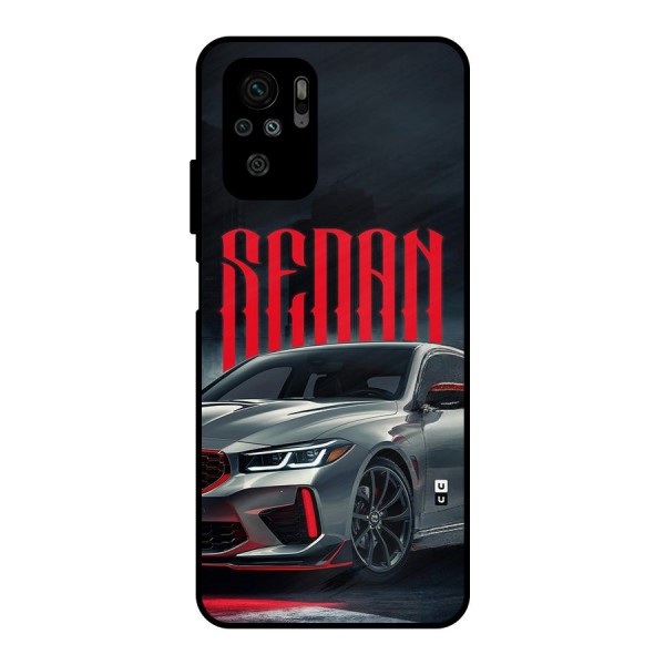 Classic Sedan Metal Back Case for Redmi Note 10