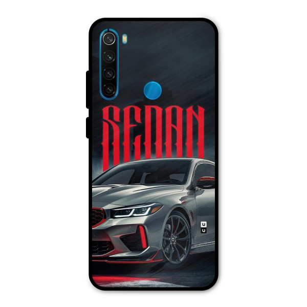 Classic Sedan Metal Back Case for Redmi Note 8