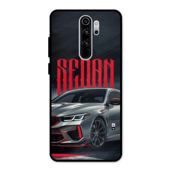 Classic Sedan Metal Back Case for Redmi Note 8 Pro