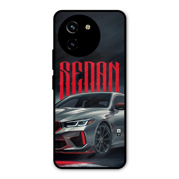 Classic Sedan Metal Back Case for Vivo T3x