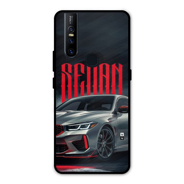 Classic Sedan Metal Back Case for Vivo V15