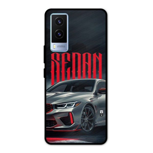 Classic Sedan Metal Back Case for Vivo V21e 5G