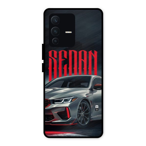 Classic Sedan Metal Back Case for Vivo V23 5G