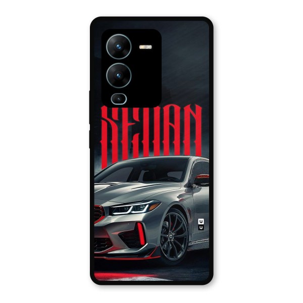 Classic Sedan Metal Back Case for Vivo V25 Pro