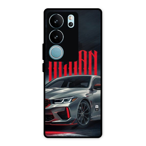 Classic Sedan Metal Back Case for Vivo V29 Pro