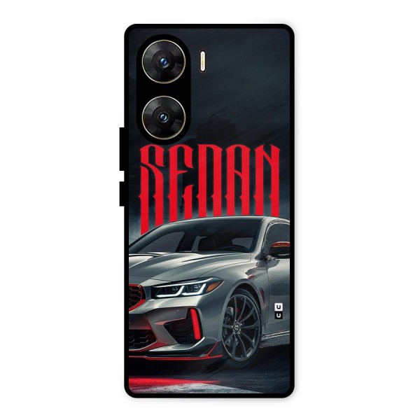 Classic Sedan Metal Back Case for Vivo V29e