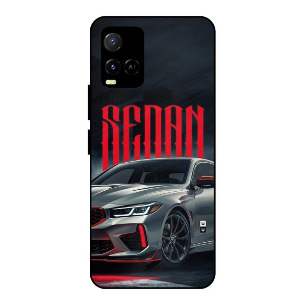 Classic Sedan Metal Back Case for Vivo Y21