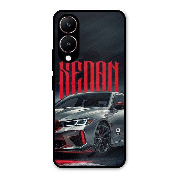 Classic Sedan Metal Back Case for Vivo Y28