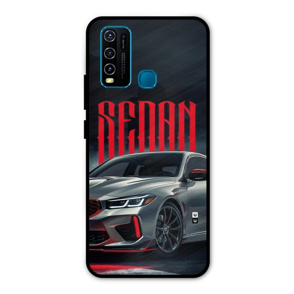 Classic Sedan Metal Back Case for Vivo Y30