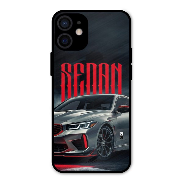 Classic Sedan Metal Back Case for iPhone 12 Mini