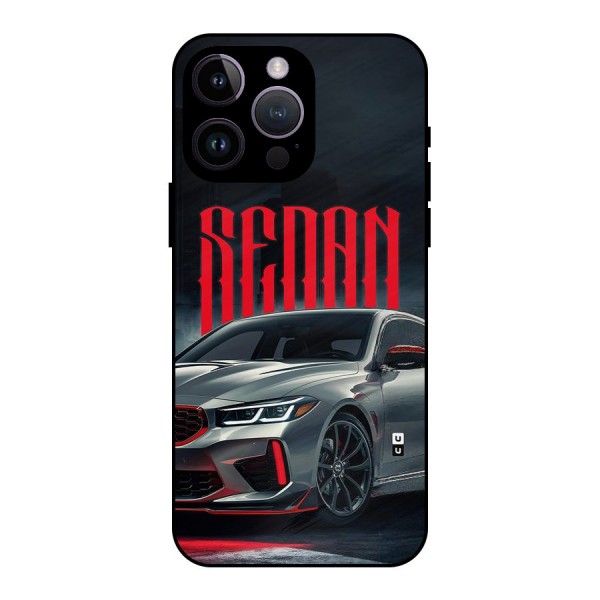 Classic Sedan Metal Back Case for iPhone 14 Pro Max