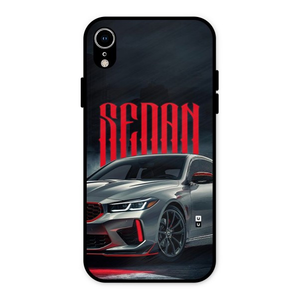 Classic Sedan Metal Back Case for iPhone XR