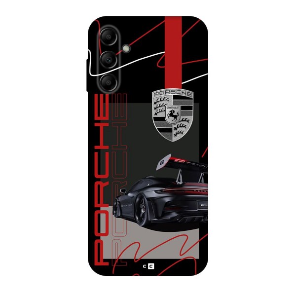 Classy Black Supercar Back Case for Galaxy A14 5G