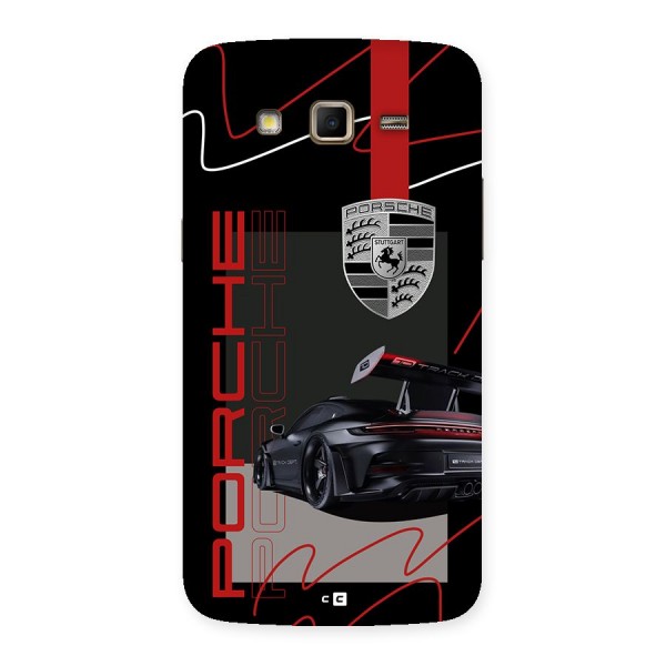 Classy Black Supercar Back Case for Galaxy Grand 2