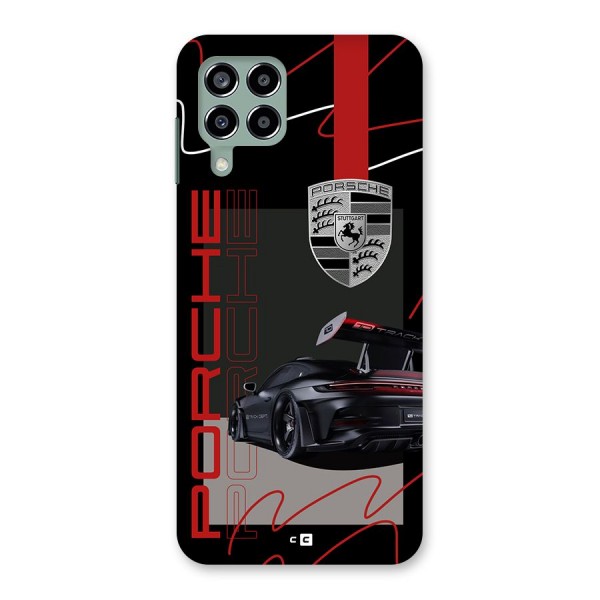 Classy Black Supercar Back Case for Galaxy M33