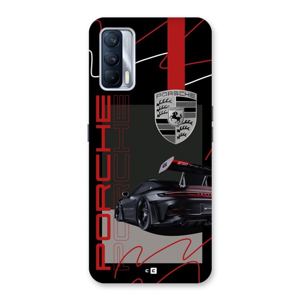 Classy Black Supercar Back Case for Realme X7