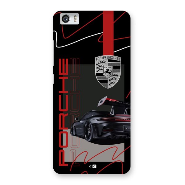 Classy Black Supercar Back Case for Redmi Mi 5