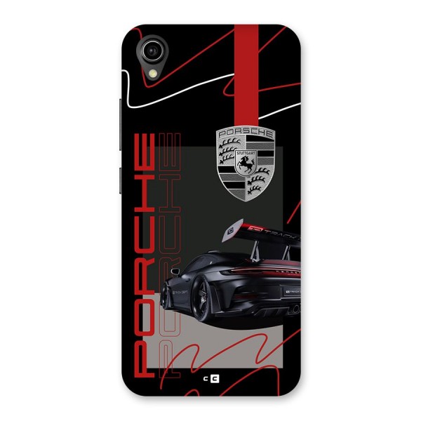 Classy Black Supercar Back Case for Vivo Y91i