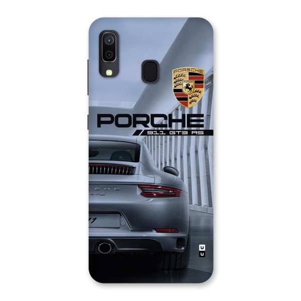 Classy Supercar Back Case for Galaxy A20