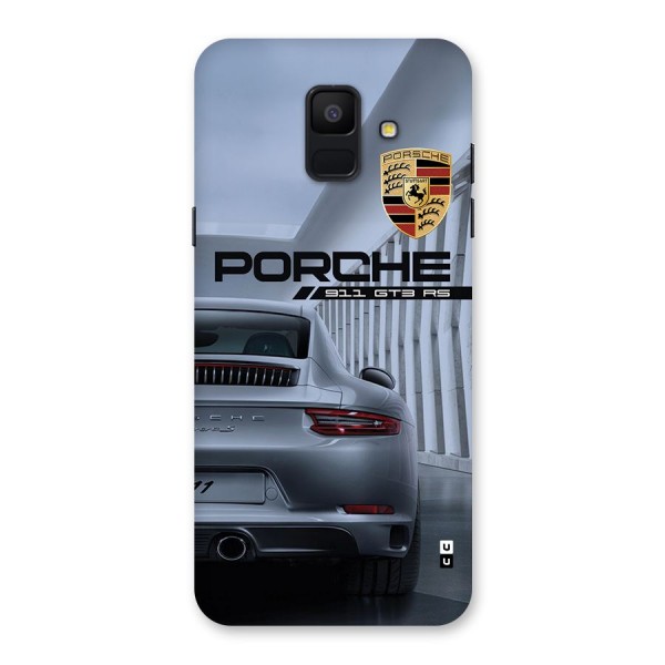 Classy Supercar Back Case for Galaxy A6 (2018)