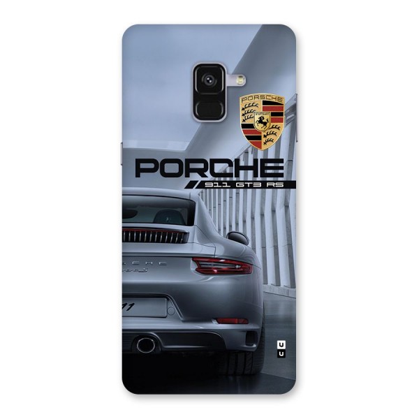 Classy Supercar Back Case for Galaxy A8 Plus