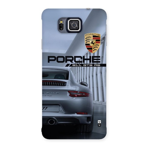 Classy Supercar Back Case for Galaxy Alpha