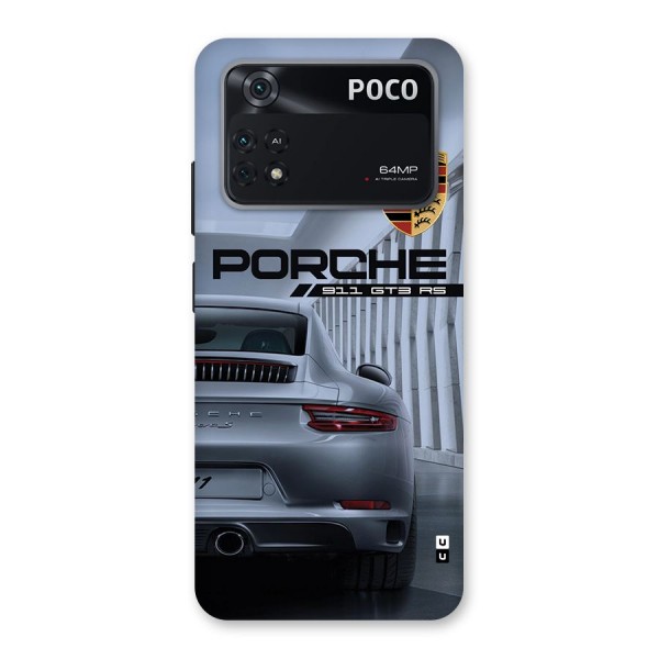 Classy Supercar Back Case for Poco M4 Pro 4G