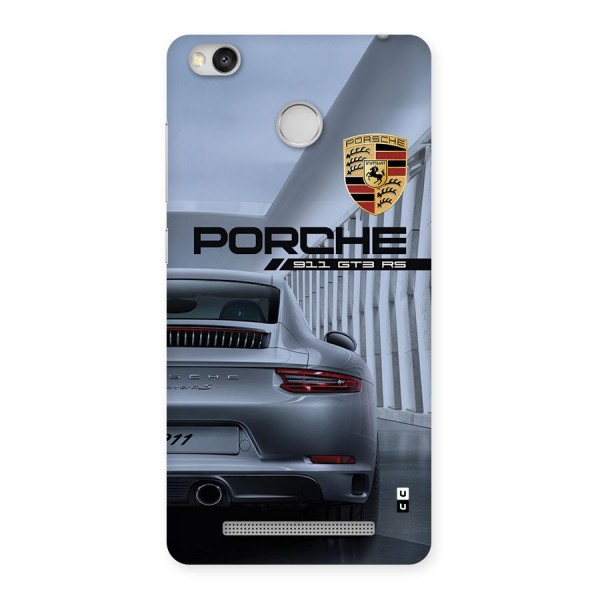 Classy Supercar Back Case for Redmi 3S Prime