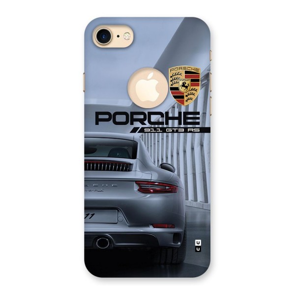 Classy Supercar Back Case for iPhone 8 Logo Cut