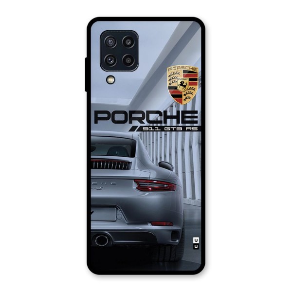 Classy Supercar Glass Back Case for Galaxy M32