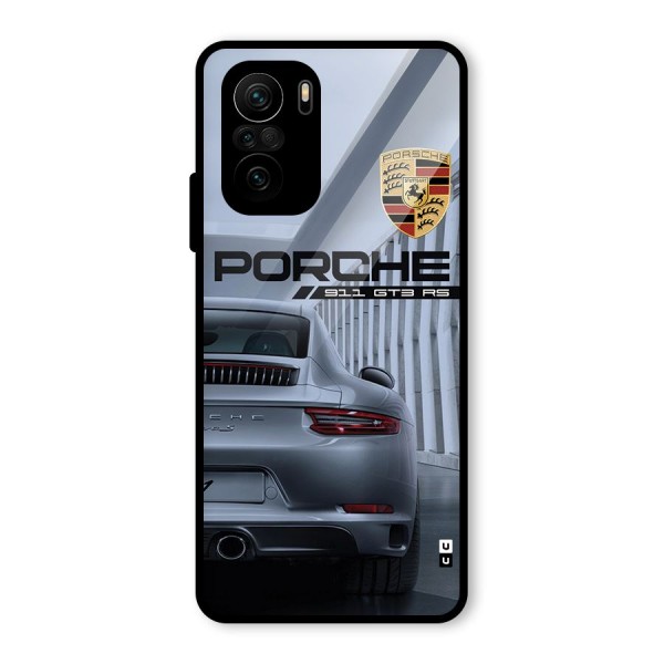 Classy Supercar Glass Back Case for Mi 11X Pro