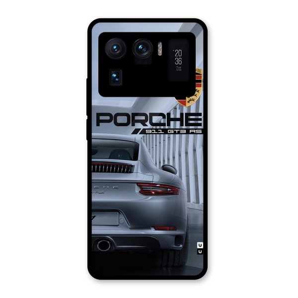 Classy Supercar Glass Back Case for Mi 11 Ultra