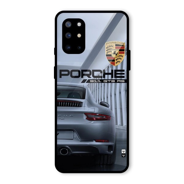 Classy Supercar Glass Back Case for OnePlus 8T