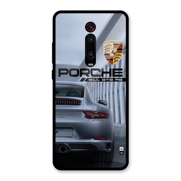 Classy Supercar Glass Back Case for Redmi K20 Pro