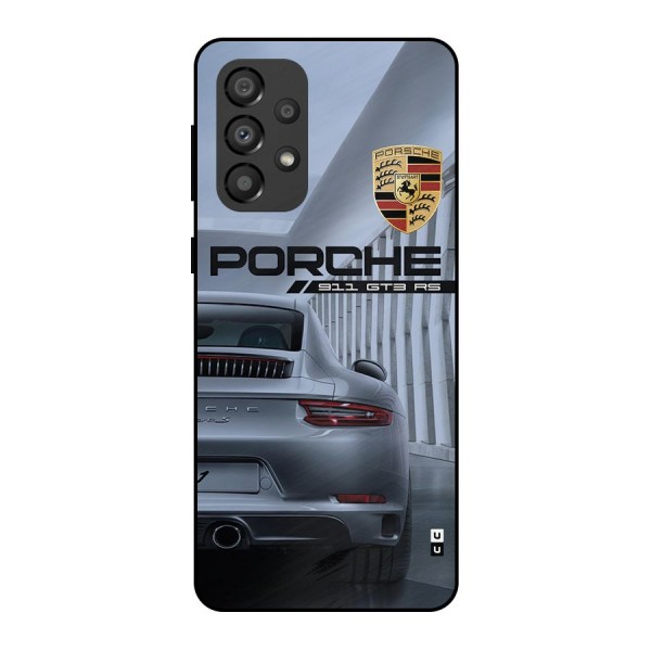 Classy Supercar Metal Back Case for Galaxy A33 5G