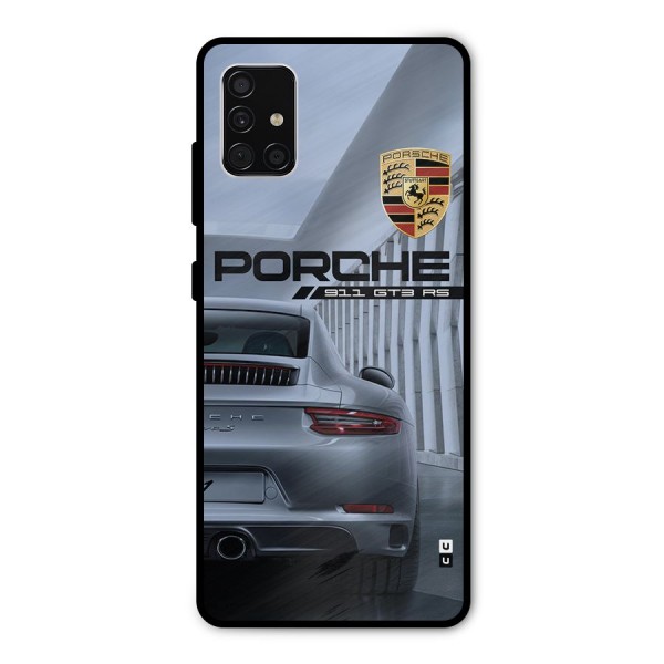 Classy Supercar Metal Back Case for Galaxy A51