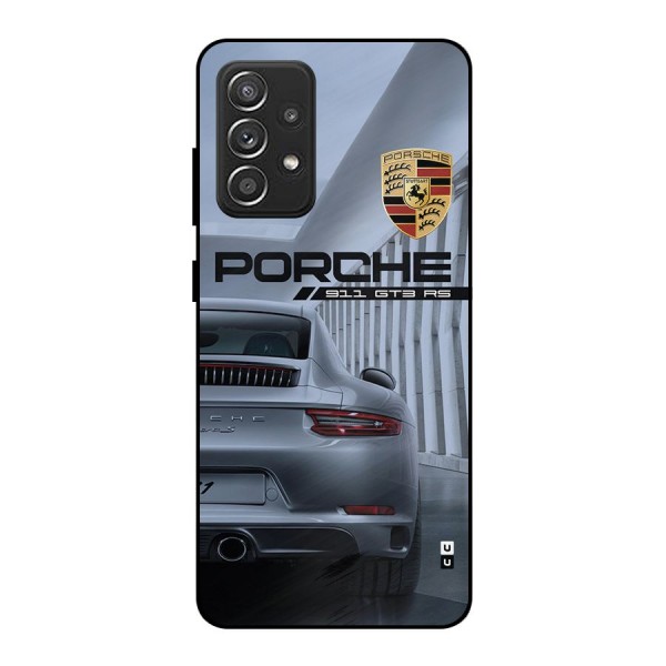 Classy Supercar Metal Back Case for Galaxy A52