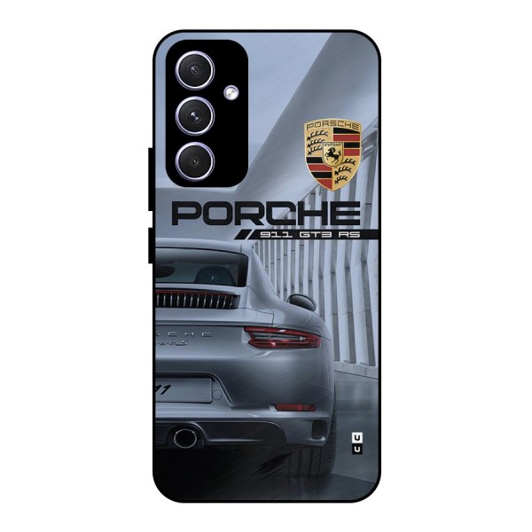 Classy Supercar Metal Back Case for Galaxy A54