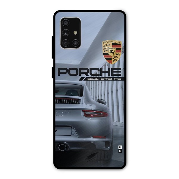 Classy Supercar Metal Back Case for Galaxy A71