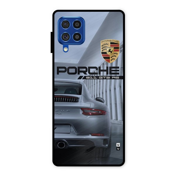 Classy Supercar Metal Back Case for Galaxy F62