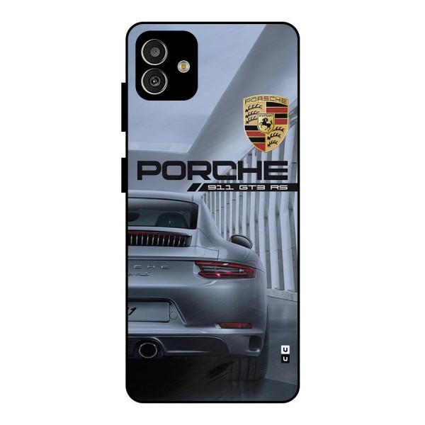 Classy Supercar Metal Back Case for Galaxy M13 5G