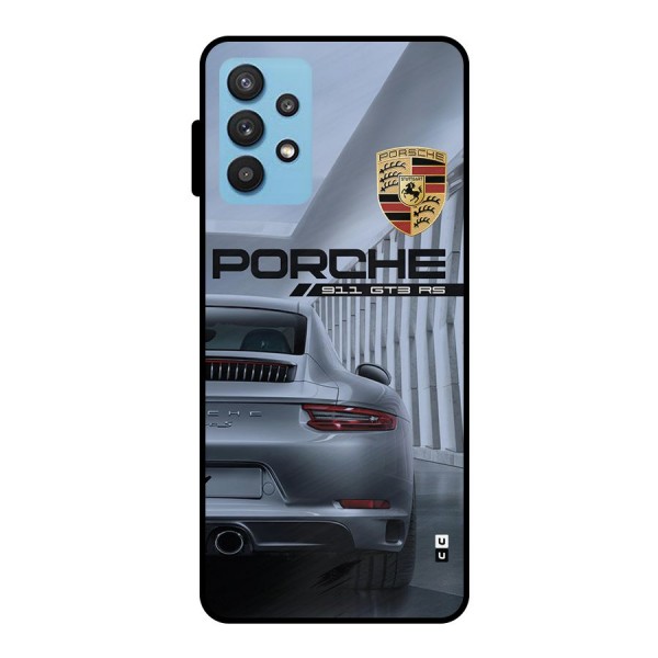 Classy Supercar Metal Back Case for Galaxy M32 5G