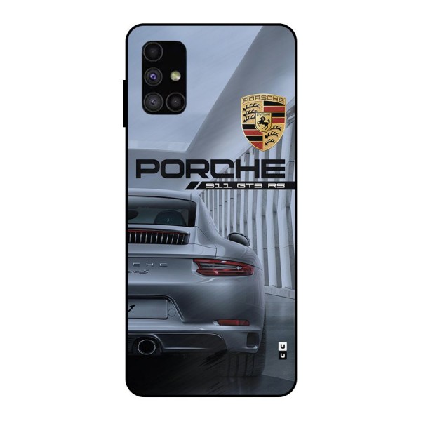 Classy Supercar Metal Back Case for Galaxy M51