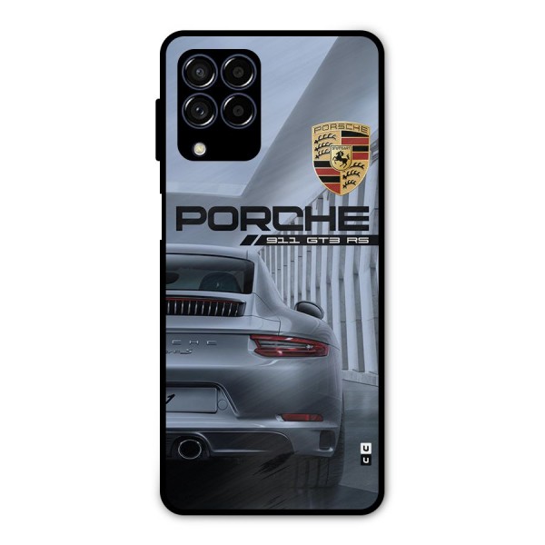 Classy Supercar Metal Back Case for Galaxy M53 5G