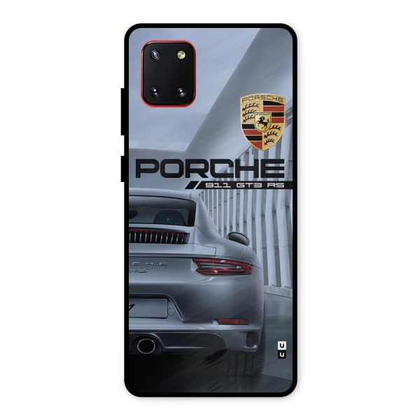 Classy Supercar Metal Back Case for Galaxy Note 10 Lite