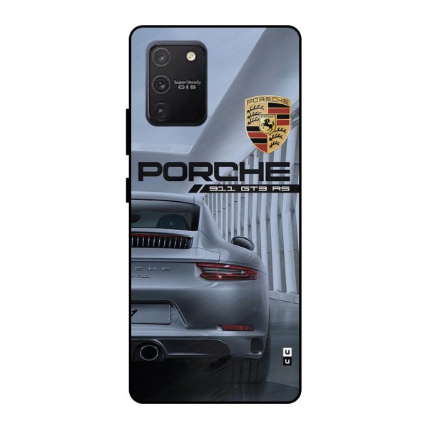 Classy Supercar Metal Back Case for Galaxy S10 Lite