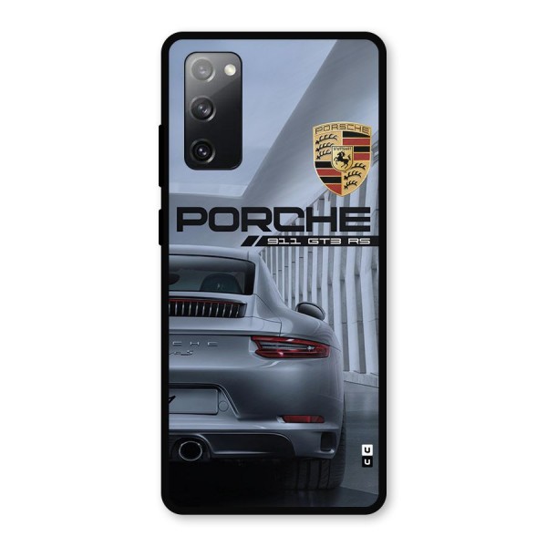 Classy Supercar Metal Back Case for Galaxy S20 FE