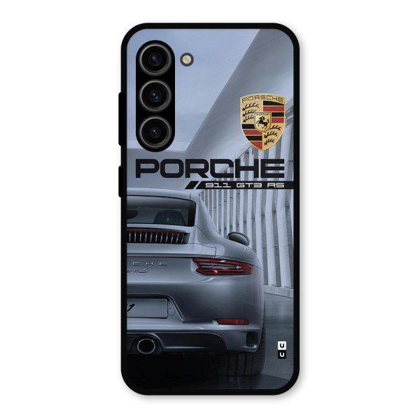 Classy Supercar Metal Back Case for Galaxy S23